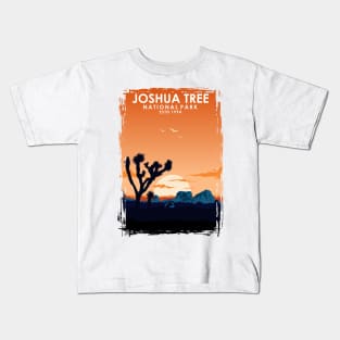 Joshua Tree National Park Art Kids T-Shirt